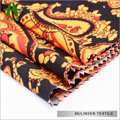 China Add Your Requirement For Dress Pants Mulinsen Textile Hot Sale Fabrics For Knitting Jersey Polyester Spandex DTY Plain Brush Fabric For Dress for sale