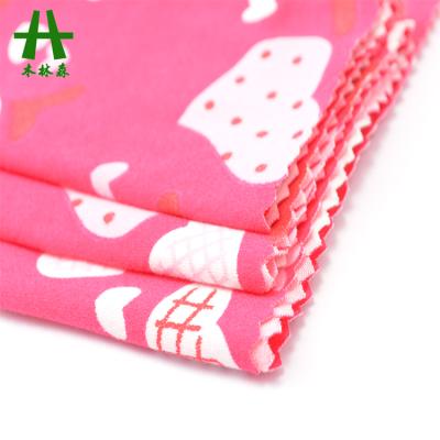 China Add your requirements for Polyester Printed Knitting Fabric Hot Sale Nepal DTY Market Double Side Brush Polyester Printed Knitting Fabric for sale