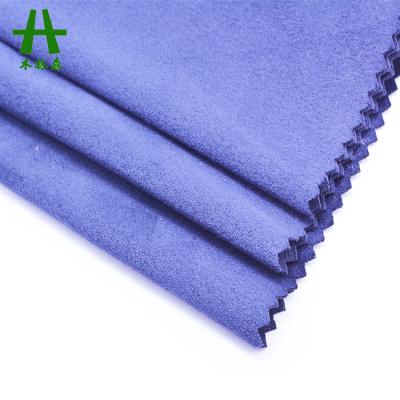 China Add Your Condition Mulinsen Textile Polyester Suede Fabric Spandex Jersey Knitting Fabric for sale