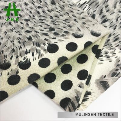 China Mulinsen Textile Antistatic Polyester 4 Way Spandex Animals Printed Knit Suede Stretch Fabric for sale