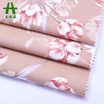 China Mulinsen Antistatic Textile Suede Scuba Fabric Paper High Quality Print For Clothes for sale