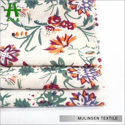 China Add your requirements for Custom Floral Satin Fabric Mulinsen Textile Polyester 100% Floral Digital Printed Satin Fabric for sale