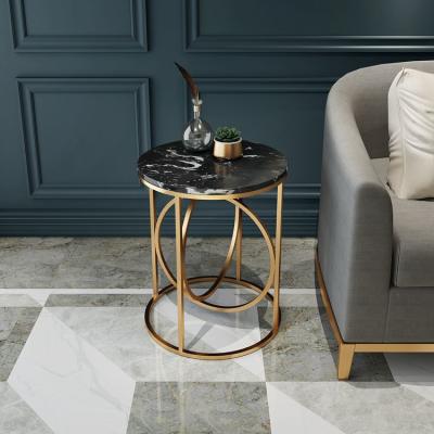 China (Other) Wholesale Modern Marble Table Adjustable Small Mini Side Coffee Table Living Room Furniture Center Table for sale