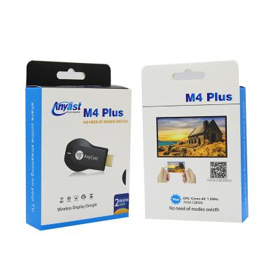 China H265 Cheapest M4 Plus M9 Plus M2 Plus Wireless TV Dongle Anycast Wifi Display Dongle for sale