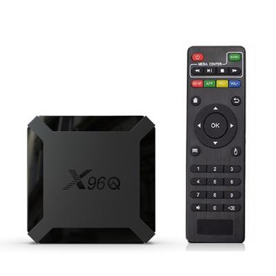 China Android 10 Allwinner H313 1gb RAM 8gb ROM Android Smart Android 4K 60fps 4k Set Top Box Streaming TV Box X96Q for sale