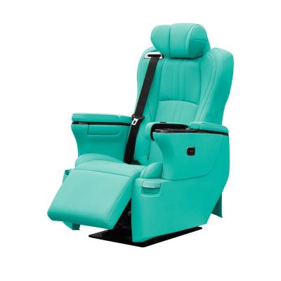 China Luxury Leather Unique Electric Adjustable Seat VIP Suv Auto Car Seats With Console Armrest Touch Screen Smart System for sale