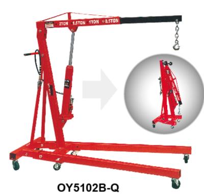 China Other 2T Hydraulic& Foldable Air Shop Crane with CE for sale