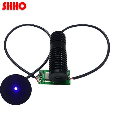 China Building Material Shops High Power 450nm 1.6W Point Laser Module Blue Laser Dot Spotting Setting Sight Pitch Laser Bottom Head Customizable for sale