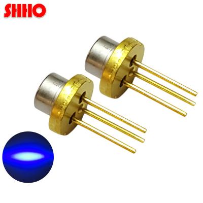 China Semiconductor TO18 laser source laser medical devices/diameter 5.6mm 450nm 80mw blue light blue laser diode photoelectric components for sale