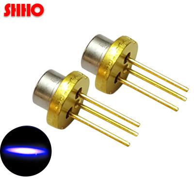 China Semiconductor TO18/diameter 5.6mm 450nm 1.6w blue light blue laser diode laser source laser components automobile photoelectric light source for sale