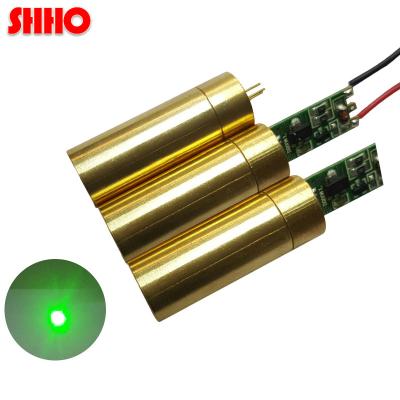 China Building Material Shops Green Laser Module High Brightness 532nm 10mw Dot Background Laser Setting Marker Accessories Green Dot for sale