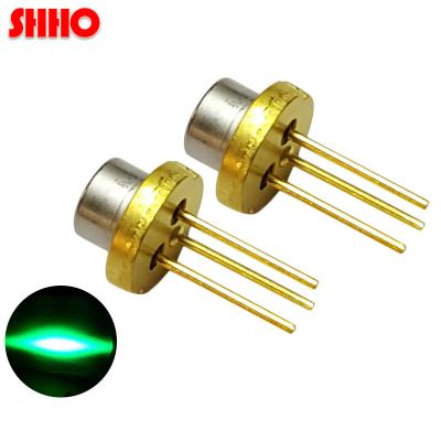 China Semiconductor TO18 green laser diode CS sight laser / laser source green light diameter 5.6mm 520nm 30mw emitting laser light lamp for sale