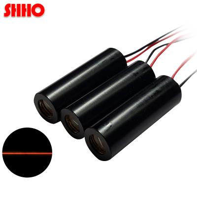 China Red Line Laser Module Laser Sight Laser Sight Laser Marker Shops 635nm 30mw Red Spotting Horizontal Positioning Industrial Size Customizable for sale