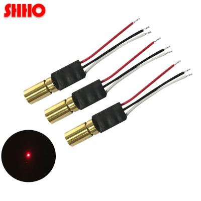 China Building material stores frequency modulation 650nm 5mw dot FM red laser module TTL and pwm driver measuring instrument accessories range 0Hz-50KHz for sale