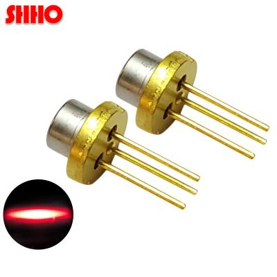 China Small Size Red Semiconductor TO3.8 Laser Diode Red Light Lamp Accessories / High Laser Source Brightness Laser Diameter 3.8mm 638nm 120mw for sale