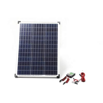 China 50W Solar Panel Power Energy Saving Polycrystalline Solar Panel Battery Charger Home Roof Portable Use for sale