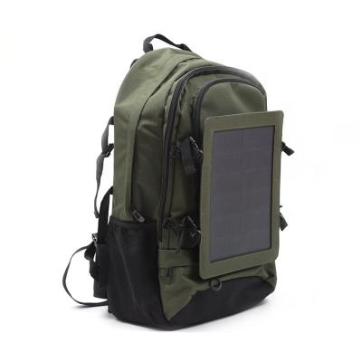 China With Custom USB Power Charger Folding Panel Carry Solar Backpack Bag For Traveling for sale