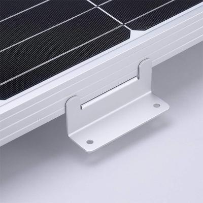 China Luxury Hot Selling Aluminum Solar Panel Mounted Shelf Supporter Brackets For RV for sale