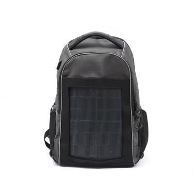 China With USB Folding Power Laptop Panel Pack Portable Charger Backpack Solar Energy School Bag for sale