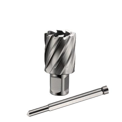 China Annular Universal Shank Hardened Steel Cutter HSS and CTT Magnetic Drill Bit with 35/50/75/100 Cutting Depth for sale