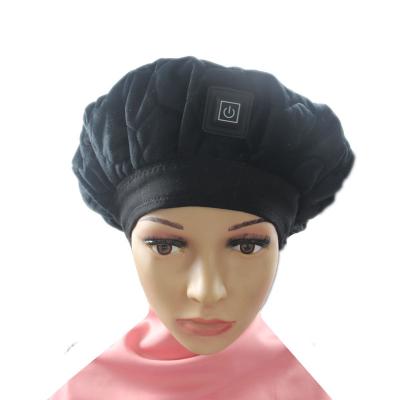 China Constant Temperature Hair Steamer Cap , USB Charging Thermal Heat Cap for sale