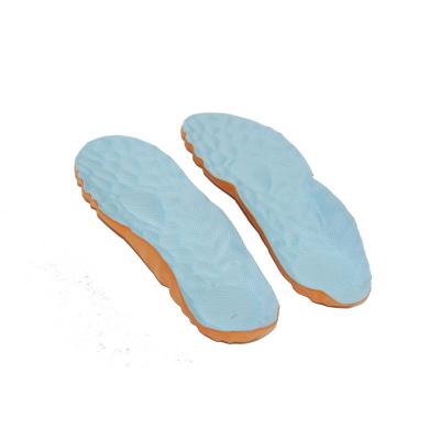 China High Elasticity Anti Slip Silicone Foot Massage Insoles Shock Absorbing for sale