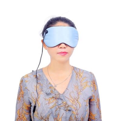 China Moda USB Silk aquecido Sleep Eye Mask Para olhos secos Compressão quente Viagem à venda