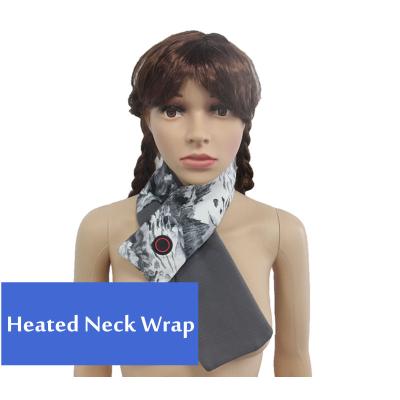 China Cotton Style USB Heated Scarf , 5V Heated Scarf Rechargeable for sale