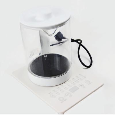 China Electric Glass Cordless Hot Water Kettle Coffee Tea Graphene Heating Plate for sale