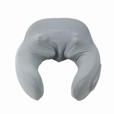 China Memory Foam Neck Car Headrest Pillow Electric Heating Massager for sale