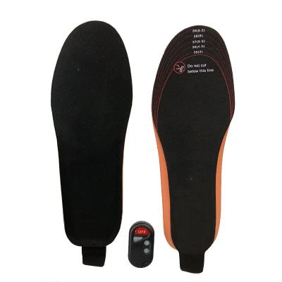 China Far Infrared Electric Heated Insoles Foot Warmer Wireless Rechargeable for sale