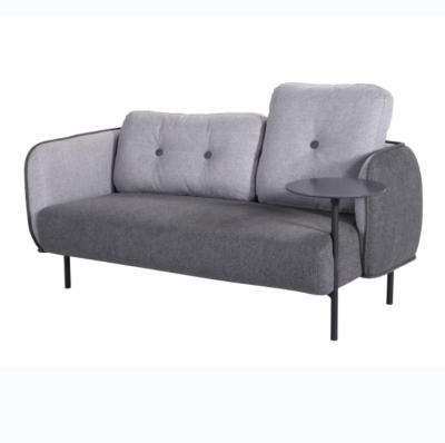 China Other Modern Snail Living Room Furniture Fabric Velvet Two Seat Functional Sofas Small Sofas With Side Table for sale