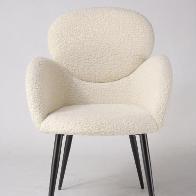 China Modern Metal Leg Leisure Lounge Upholstered Chairs Simple Lazy Leisure Sofa Chair for sale