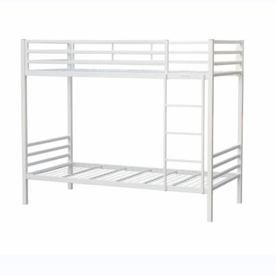 China Commercial Modern Wholesale Easy Assembly Porcelain Double Deck Metal Adult Beds Suitable For Home Or Hotel for sale