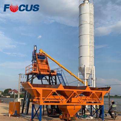 China Construction worksÂ   preferential price 25m3/h prepared concrete batching factory concrete mixing plant for sale for sale