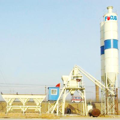 China Construction worksÂ   Good Quality Factory Offered HZS25 Small Batch Concrete Plant for sale