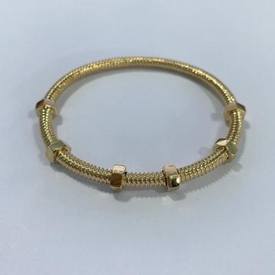 China Replica Ecrou De Cartier 18K Gold Jewelry 20cm Cartier Love Trinity Bracelet for sale