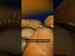 love 18k pure gold engagement ring 6.5mm 18k gold diamond ring mens