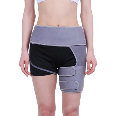 China Amazon Custom Adjustable Groin Sciatica Wrap Compression Brace For Hip for sale