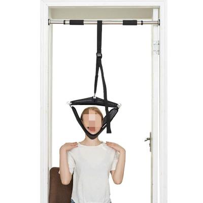 China Adjustable Door Hanging Cervical Traction Frame Custom Amazon Neck Traction Device Over the Door Cervical Neck Traction for Neck and Shoulder Pain Relief for sale