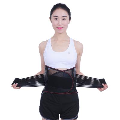 China Adjustable Pain Relief Brace Waist Support Belt Service OEM Lumbar Support Durable Comfortable Adjustable for sale