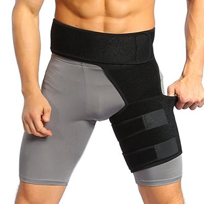 China Compression Adjustable Custom Wrap Groin Amazon Hip Brace Support Belt For Sciatica Pain Relief for sale