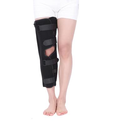 China Adjustable Comfortable Knee Brace for Pain Relief Adjustable Sports Firm Stabilizing Knee Support with Alumium Bar for sale