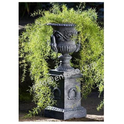 China American Style Cast Iron Garden Flower Pot for sale