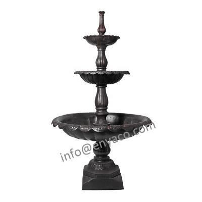 China China Antiqu Traditional Decorative Outdoor Water Fountain for Garden, Large Antique Cast Iron Water Feature Fountain for sale