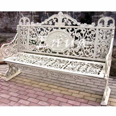 China Outdoor Victorian Casting Metal Garden Benches Designs Garden Bench for sale