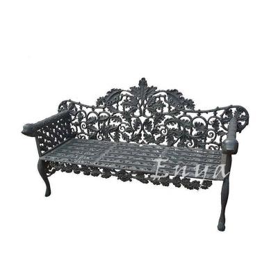 China Outdoor Mid Century Cast Iron / Outdoor Patio Garden Bench Metal Furniture for sale