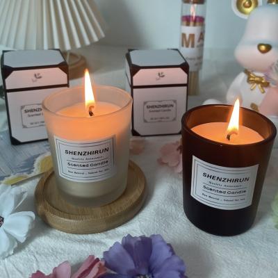 China Weddings Aromatherapy Cup Candle Wax Fragrance Candle Birthday Gift Candle Romantic Diy Factory Wholesale for sale