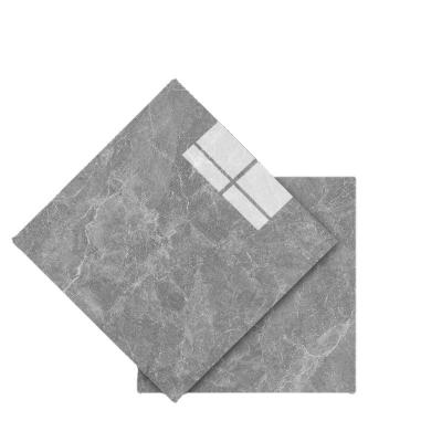 China Wholesale 800x800mm Modern Glossy Non-slip Porcelain Tile Full Body Faux Marble Look Living Room Floor Tile for sale