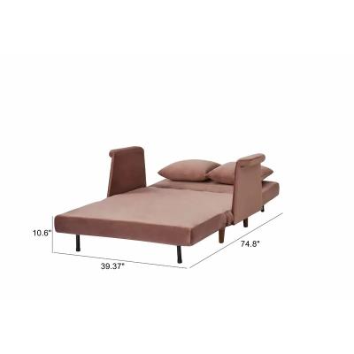 China Hot Selling Luxury Living Room Set Easy Clean 2 Seater Minimalist Sofa Bed Custom Cheap Manufacture for sale